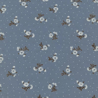 Longan Craft's Colorful Daisy Print Swiss Dot Fabric by the yard features 100% cotton with charming flower prints and delicate dotted texture, perfect for breathable and casual wear.