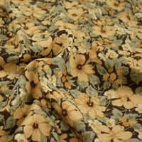 Colorful Flower Corduroy Fabric By The Yard-Longan Craft