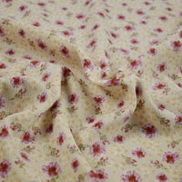 Colorful Flower Corduroy Fabric By The Yard-Longan Craft