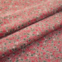 Colorful Flower Corduroy Fabric By The Yard-Longan Craft