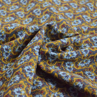 Colorful Flower Corduroy Fabric By The Yard-Longan Craft