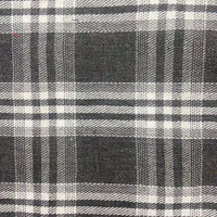 Experience the Longan Craft Colorful One Side Sueded Flannel Fabric By The Yard, a yarn dyed cotton plaid flannel featuring intersecting horizontal and vertical lines of varying thicknesses to create a classic tartan check design on super snuggle soft, sueded flannel—perfect for cozy fall projects.