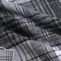 Here is a rewritten sentence using your product data: Close-up of Longan Craft’s Super Snuggle Fall Flannel Fabric—“Colorful One Side Sueded Flannel By The Yard”—showing its yarn-dyed cotton plaid with soft, overlapping folds and a woven texture, featuring classic intersecting lines and checkered patterns.