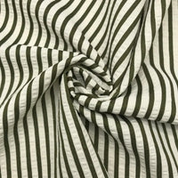 Colorful Striped Seersucker Fabric By the Yard