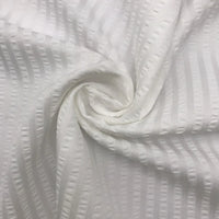 Colorful Striped Seersucker Fabric By the Yard