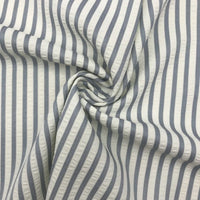 Colorful Striped Seersucker Fabric By the Yard