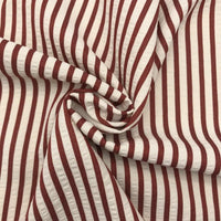 Colorful Striped Seersucker Fabric By the Yard