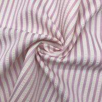 Colorful Striped Seersucker Fabric By the Yard
