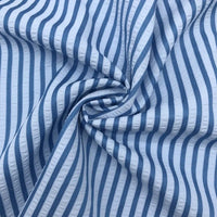 Colorful Striped Seersucker Fabric By the Yard