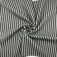 Colorful Striped Seersucker Fabric By the Yard