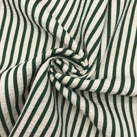 Colorful Striped Seersucker Fabric By the Yard