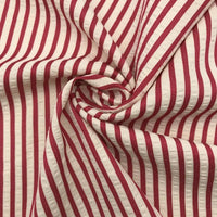 Colorful Striped Seersucker Fabric By the Yard