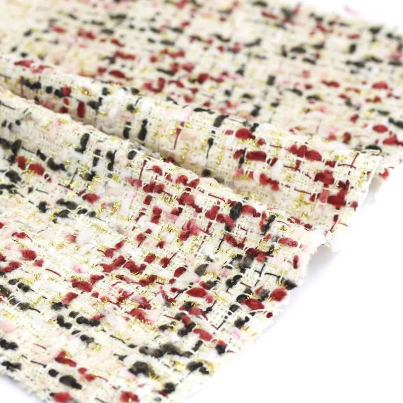 Colorful Tweed Fabric By The Yard