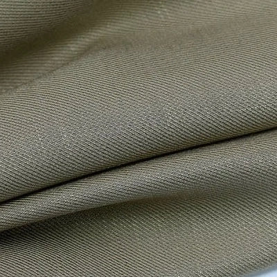 Close-up of Longan Craft’s colorful twill lyocell fabric by the yard—100% sustainable lyocell material with a visible diagonal weave and soft folds, ideal for comfortable suits.