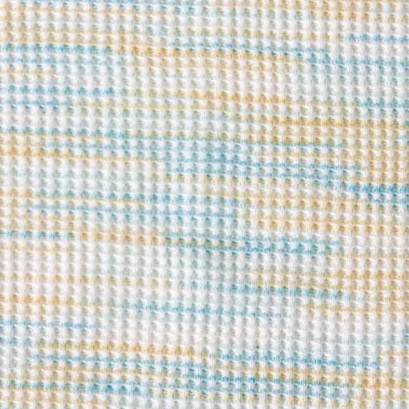 Colorful Waffle Knit Material By The Yard