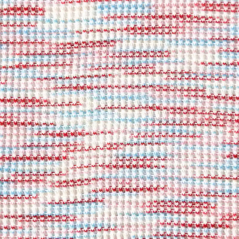 Colorful Waffle Knit Material By The Yard