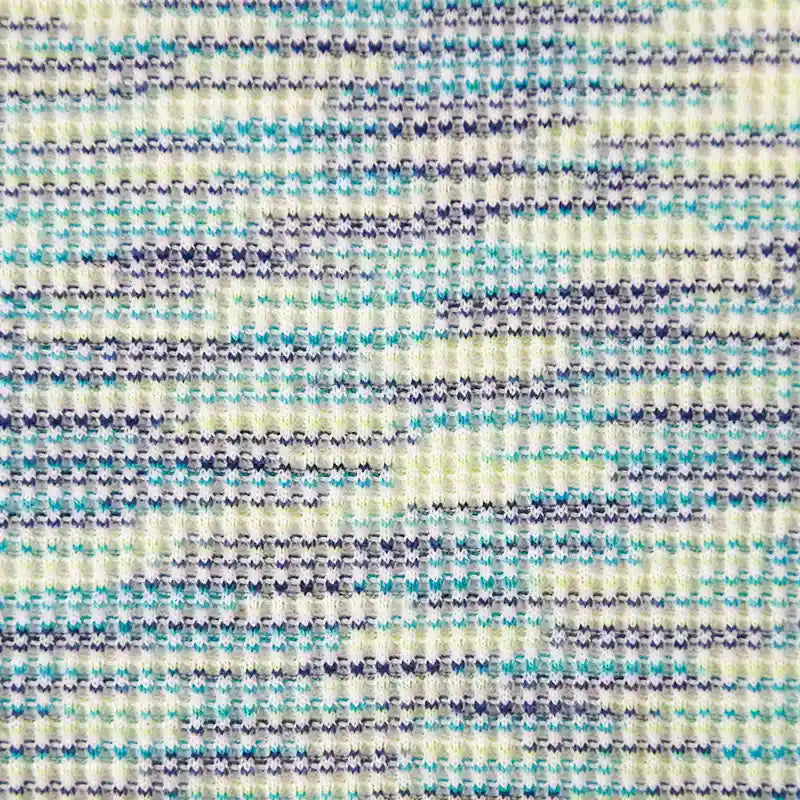 Colorful Waffle Knit Material By The Yard