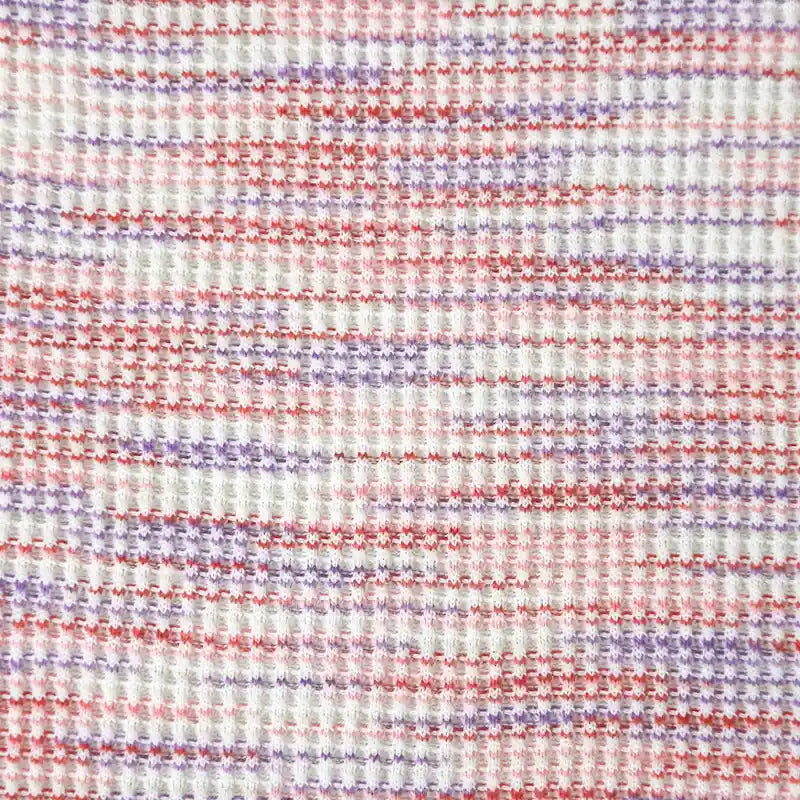 Colorful Waffle Knit Material By The Yard