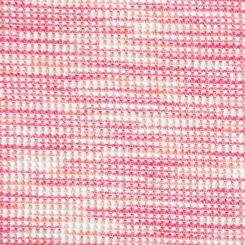 Colorful Waffle Knit Material By The Yard