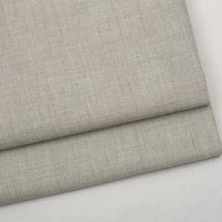 Folded piece of light gray, textured Colorful Worsted Wool Fabric By The Yard.