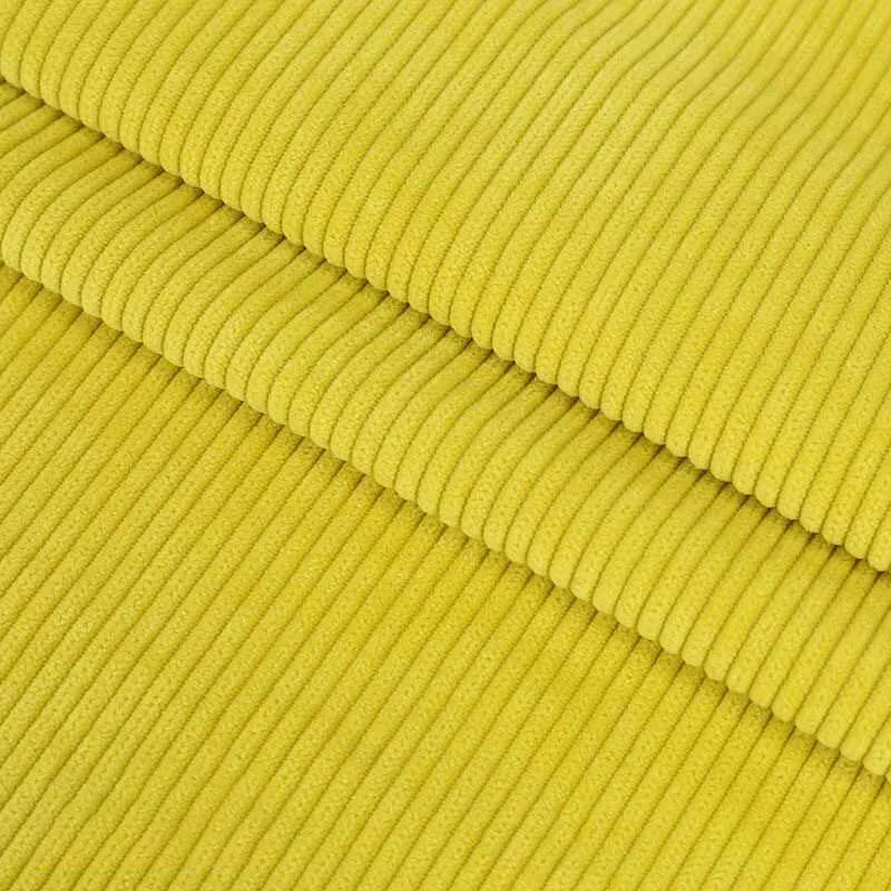 Cotton 8 Wales Solid Color Corduroy Fabric By the Yard-Longan Craft