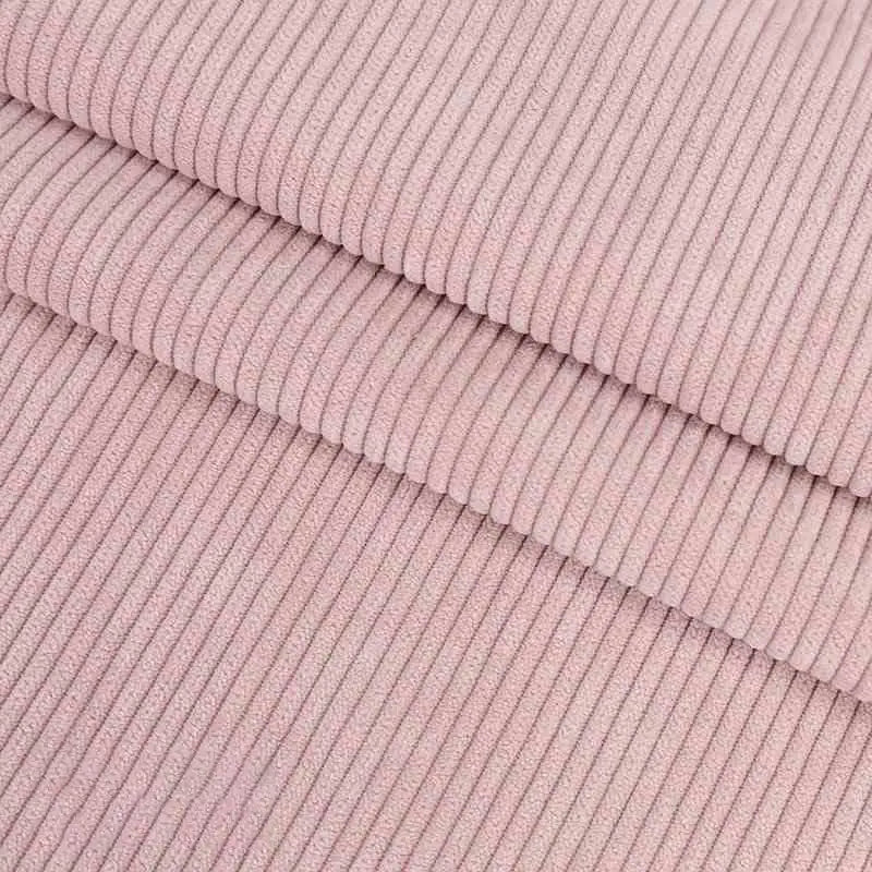 Cotton 8 Wales Solid Color Corduroy Fabric By the Yard-Longan Craft