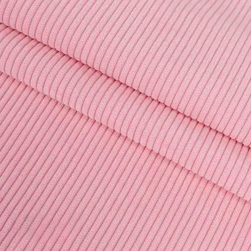 Cotton 8 Wales Solid Color Corduroy Fabric By the Yard-Longan Craft
