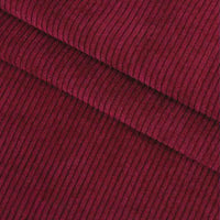 Cotton 8 Wales Solid Color Corduroy Fabric By the Yard-Longan Craft