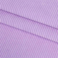 Cotton 8 Wales Solid Color Corduroy Fabric By the Yard-Longan Craft