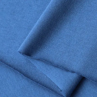 Close-up of Longan Craft’s Cotton Jersey Fabric By The Yard—a colorful, soft single jersey material with a fine knit pattern. This 100% cotton fabric is smooth, breathable, and perfect for making casual wear.