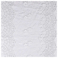 Cotton Hollow 3D Embroidered Eyelet Fabric By The Yard