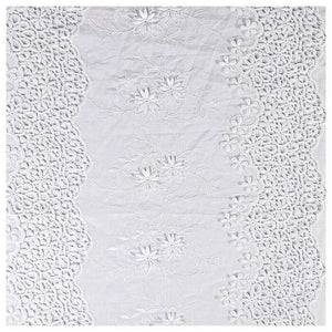 Cotton Hollow 3D Embroidered Eyelet Fabric By The Yard