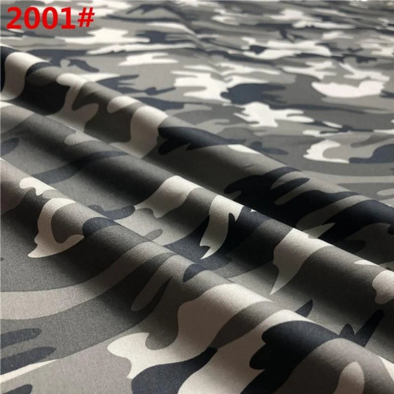 Cotton Twill Camo Fabric By The Yard