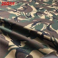 Cotton Twill Camo Fabric By The Yard