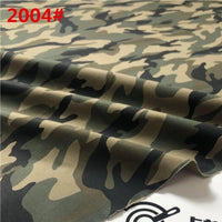 Cotton Twill Camo Fabric By The Yard