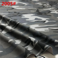 Cotton Twill Camo Fabric By The Yard