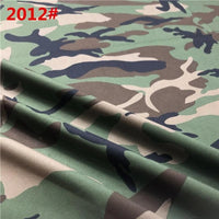 Cotton Twill Camo Fabric By The Yard