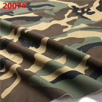 Cotton Twill Camo Fabric By The Yard