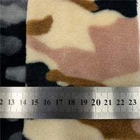 Double-Sided Camo Flannel Fabric By The Yard