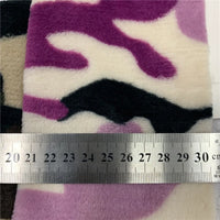 Double-Sided Camo Flannel Fabric By The Yard