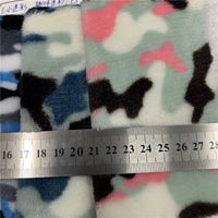 Double-Sided Camo Flannel Fabric By The Yard