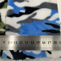 Double-Sided Camo Flannel Fabric By The Yard