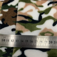 Double-Sided Camo Flannel Fabric By The Yard