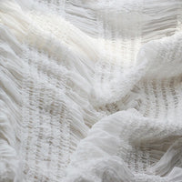 Stretchy Pleated Chiffon Fabric By The Yard