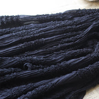 Stretchy Pleated Chiffon Fabric By The Yard