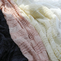 Stretchy Pleated Chiffon Fabric By The Yard