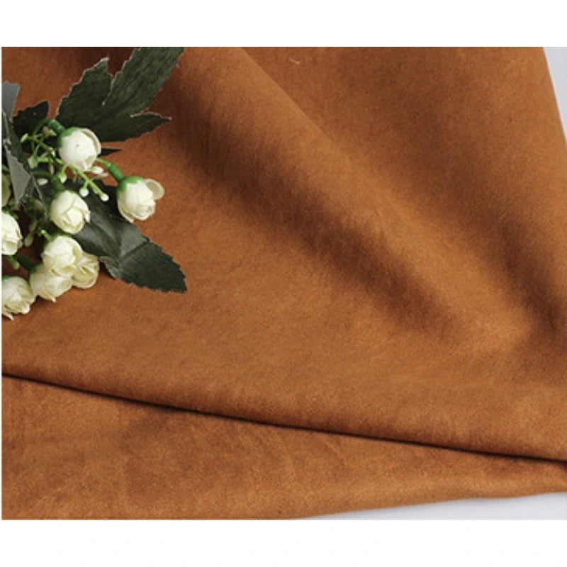 Encrypted Imitation Suede Fabric By The Yard