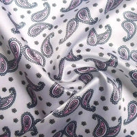 EthnicSatinPaisleyFabricByTheYard