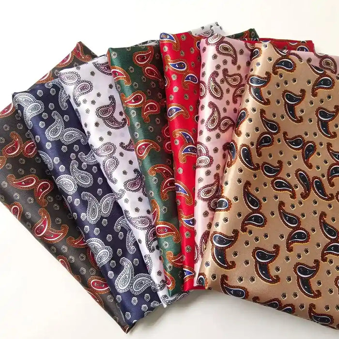 EthnicSatinPaisleyFabricByTheYard