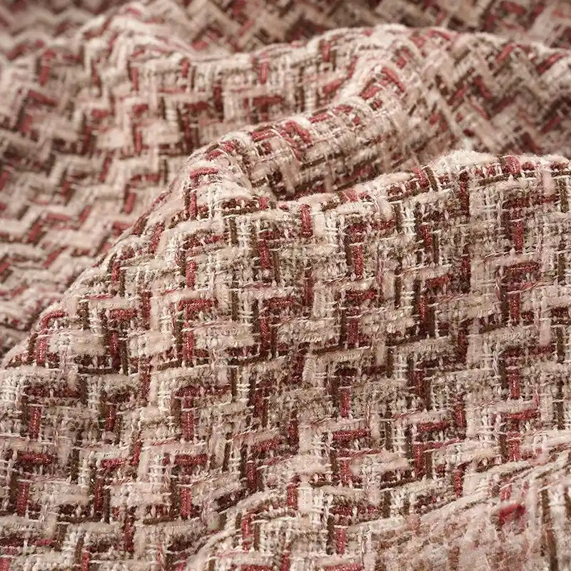 Fashionable Chenille Tweed Fabric By The Yard